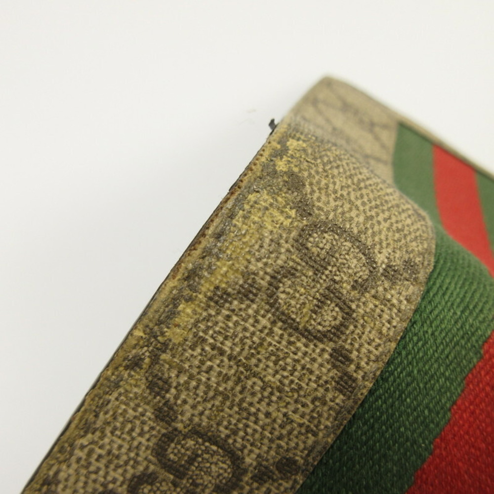 Gucci GG Supreme WEB Bifold Wallet - Picture 11 of 13